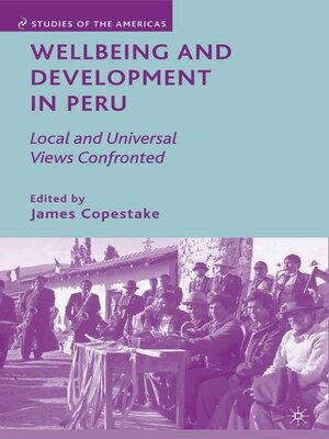 cover image of Wellbeing and Development in Peru